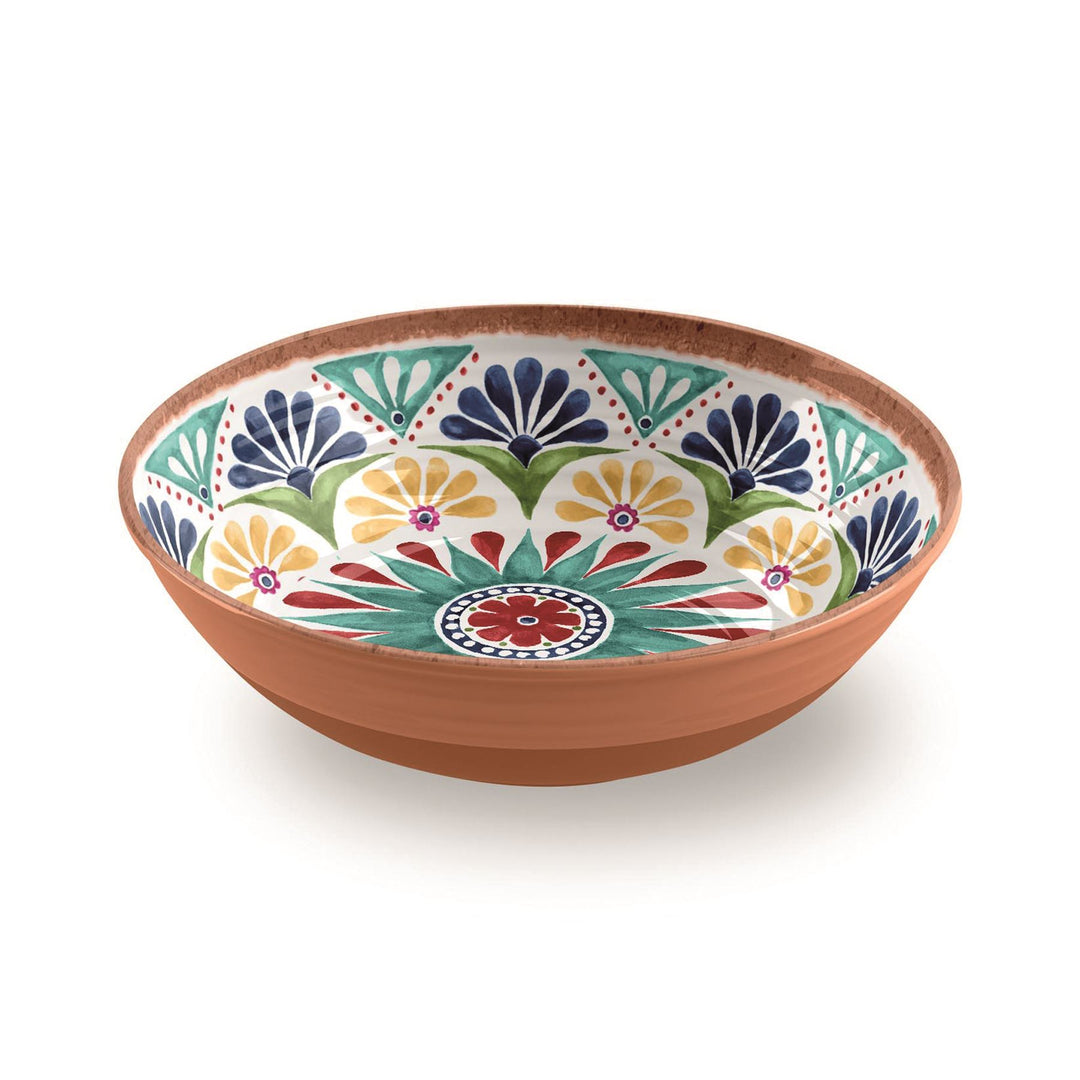 Rio Medallion Melamine Salad Bowl