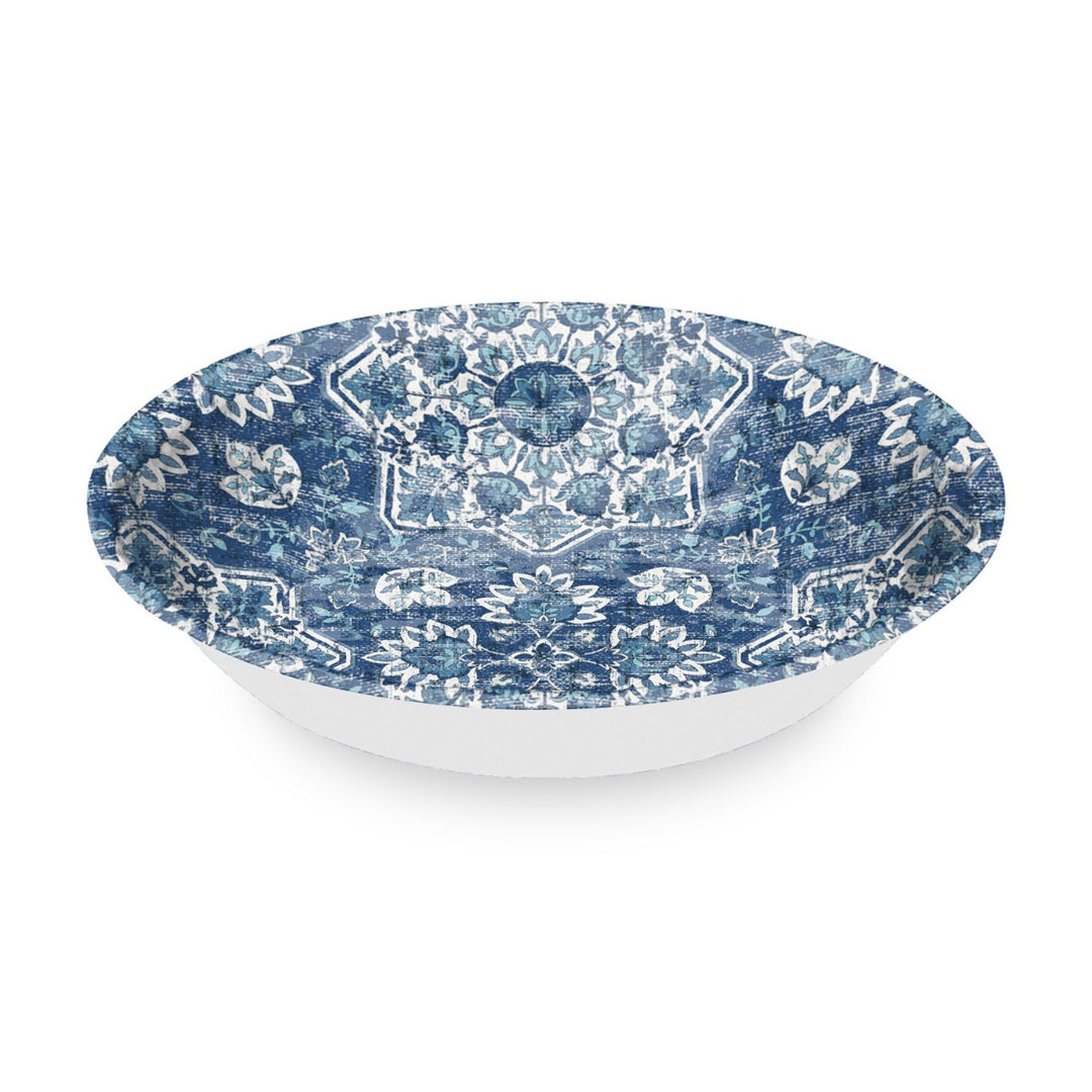 Atlantic Blue Melamine Salad Serve Bowl