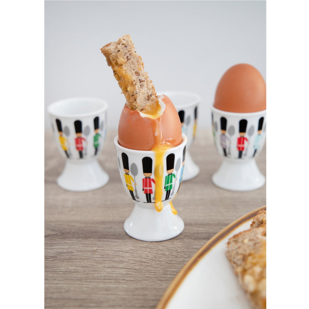 KitchenCraft Soldier Egg Cup Set