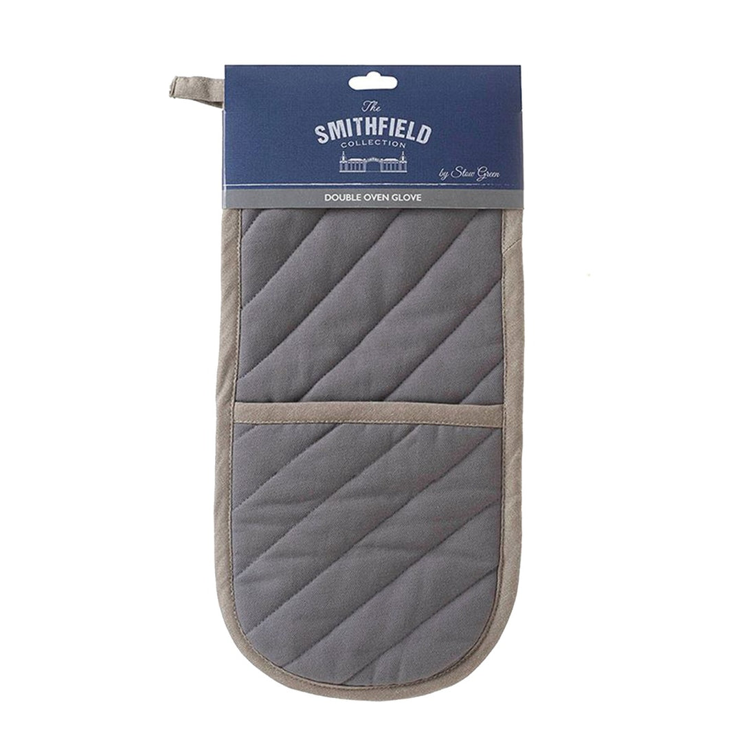 Stow Green Smithfield Grey Double Oven Glove
