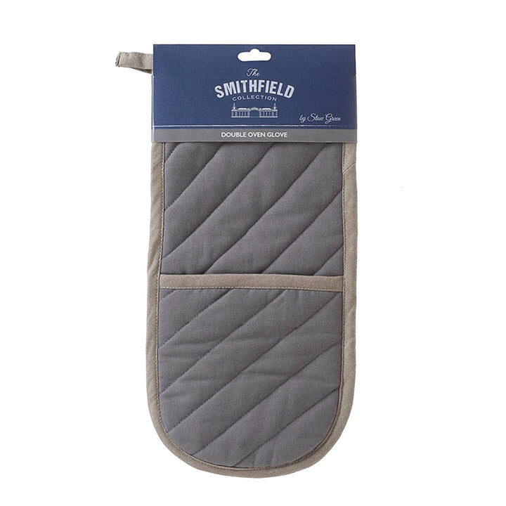 Stow Green Smithfield Grey Double Oven Glove