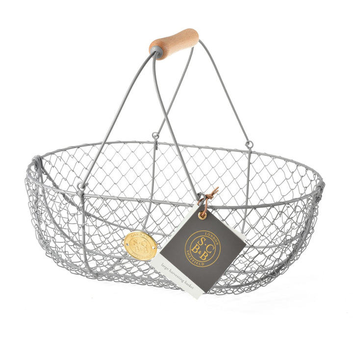 Burgon & Ball Sophie Conran Grey Basket - Large