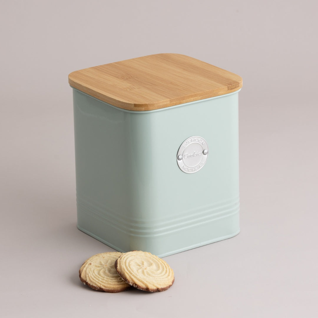 Typhoon Living Squircle Mint Green Cookie Tin