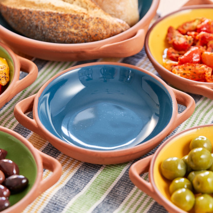 Dexam Sintra Terracotta Small Tapas Dish - Ink Blue