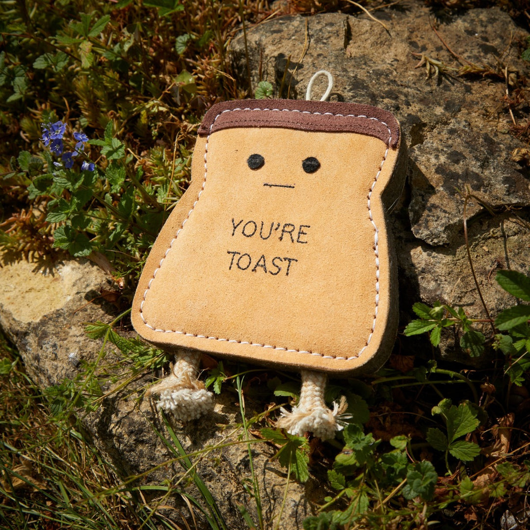 Green & Wilds Eco Dog Toy - You're Toast