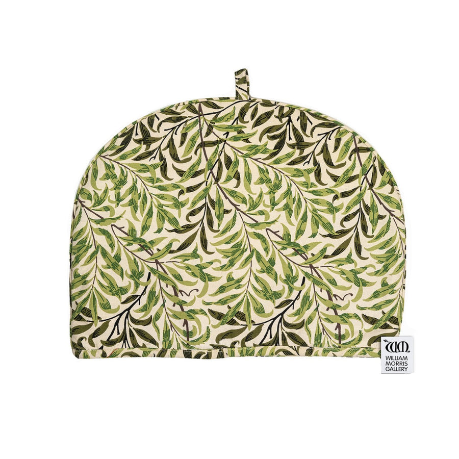 High quality tea cosy in William morris Willow Bough design and small loop handle