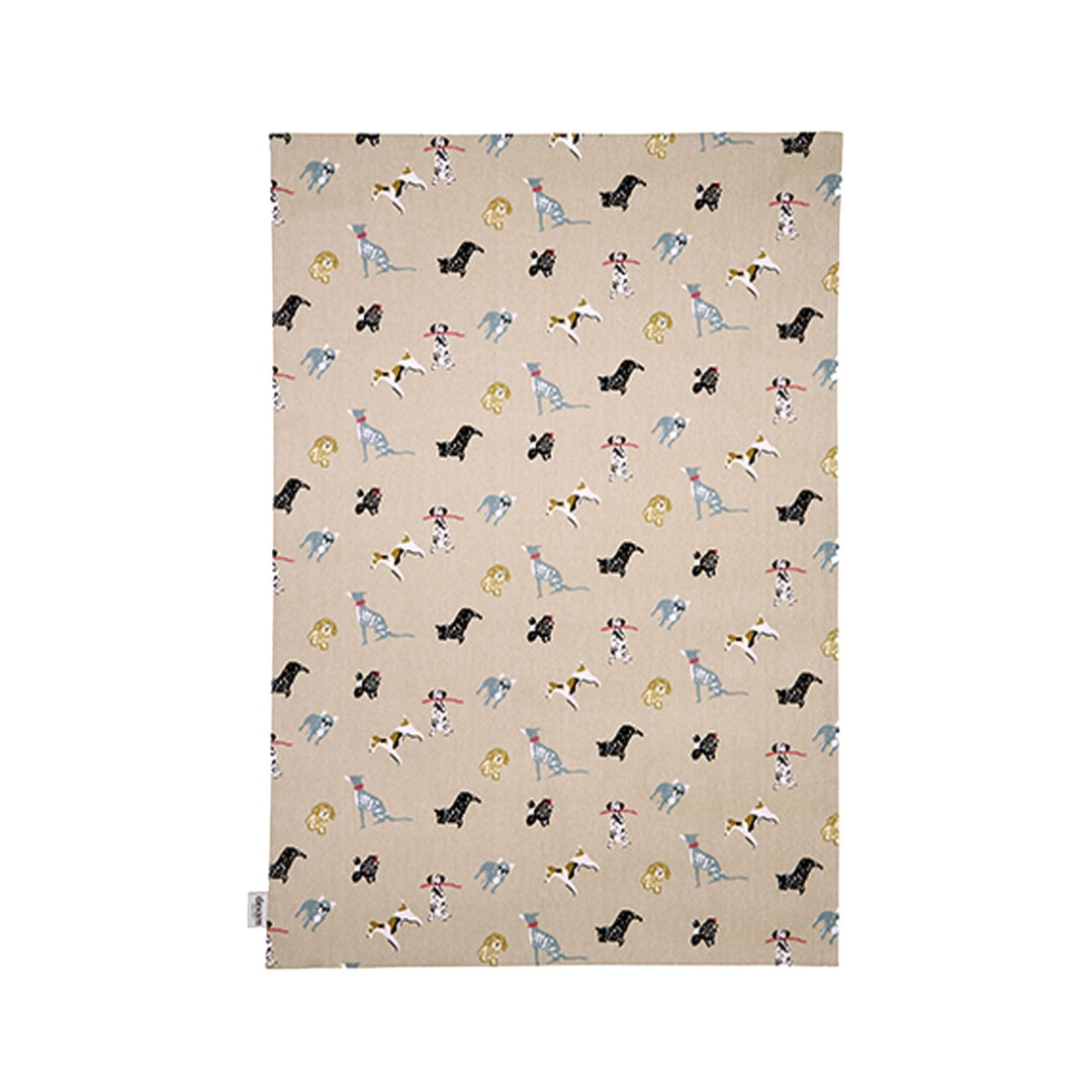 Dexam Woof Tea Towels Set - Stone