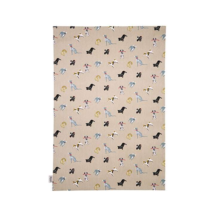 Dexam Woof Tea Towels Set - Stone