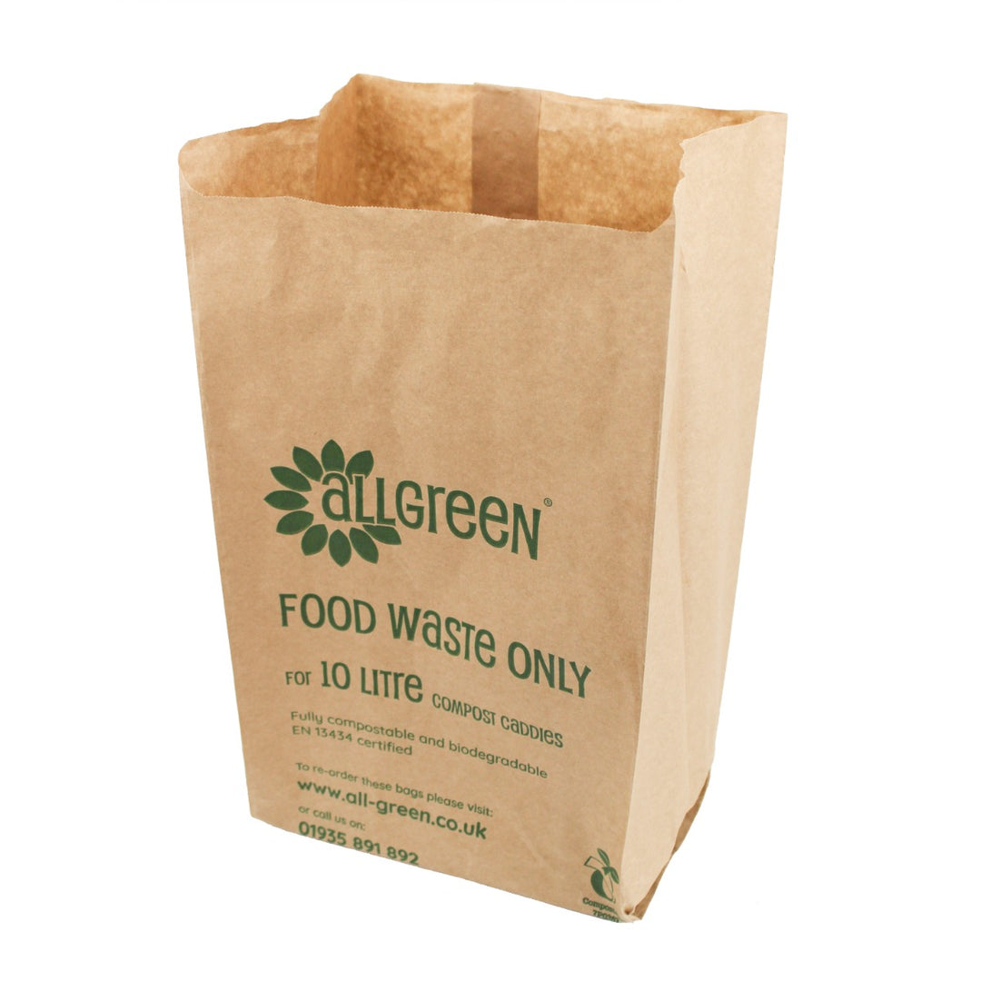 10L EcoSack Paper Compostable Caddy Liners