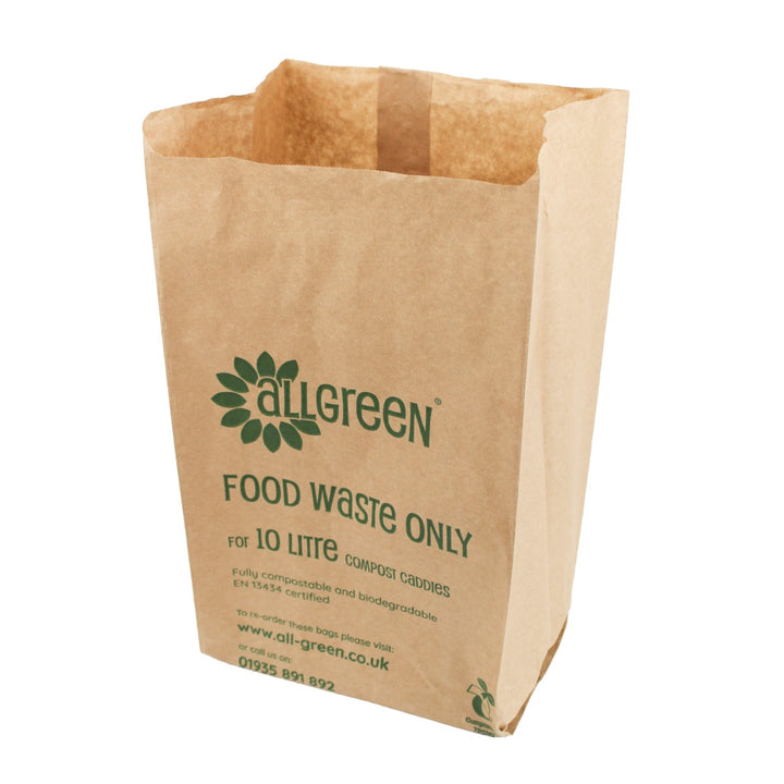 10L EcoSack Paper Compostable Caddy Liners