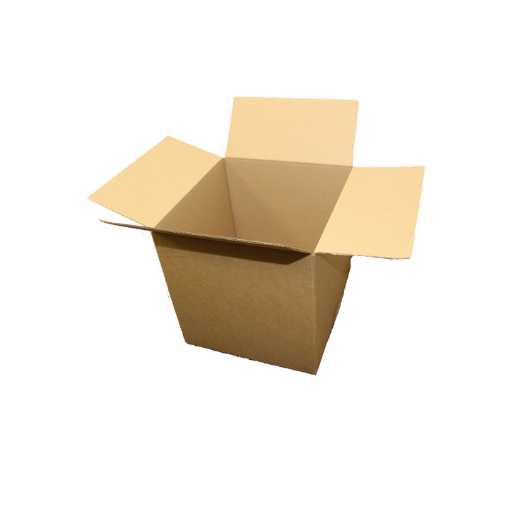 Medium Square Cardboard Boxes - 25cm x 25cm x 25cm