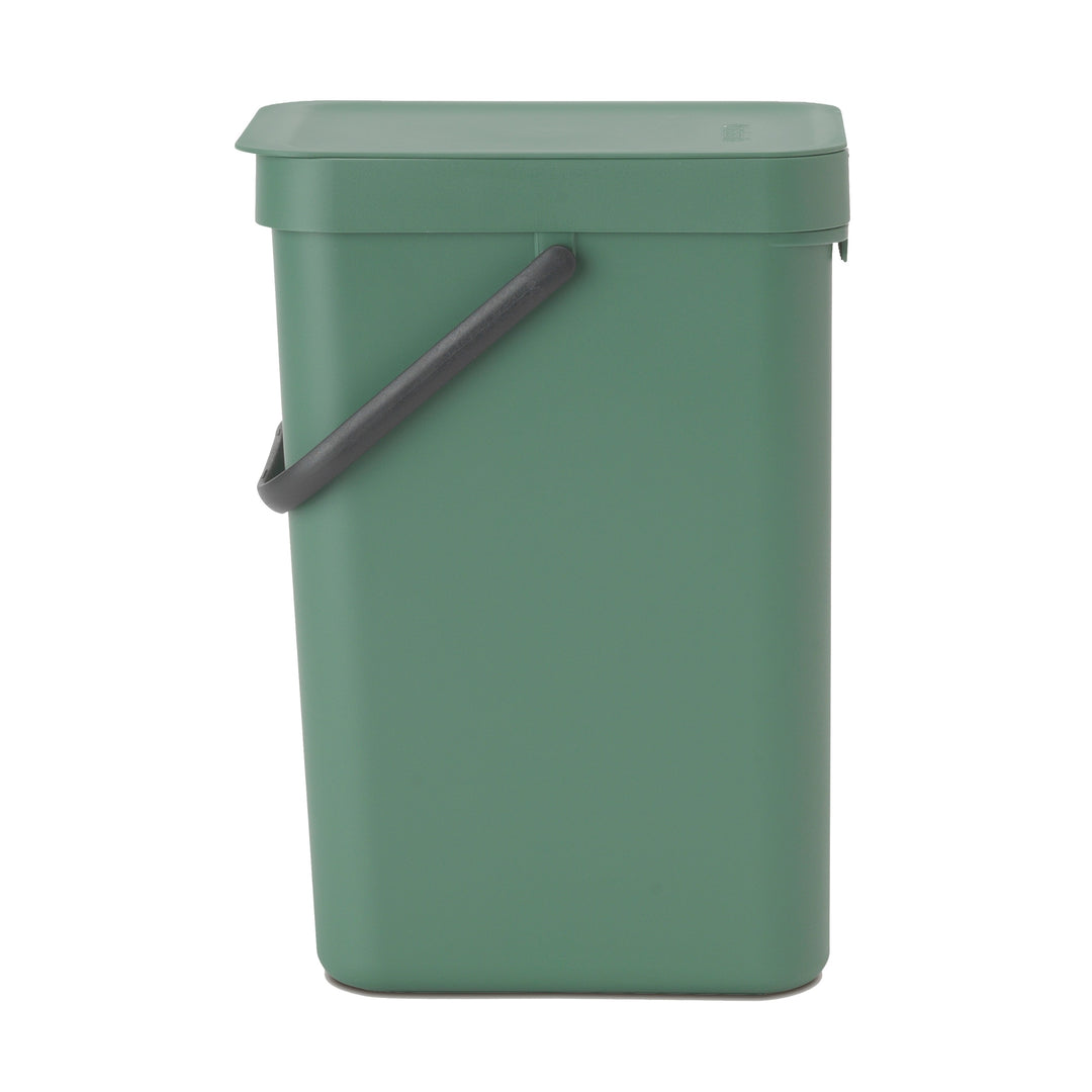 Brabantia Sort & Go Fir Green Recycling Bin - 12L Size