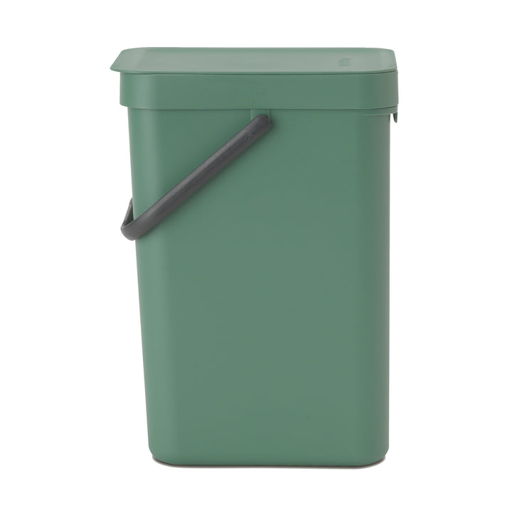 Brabantia Sort & Go Fir Green Recycling Bin - 12L Size