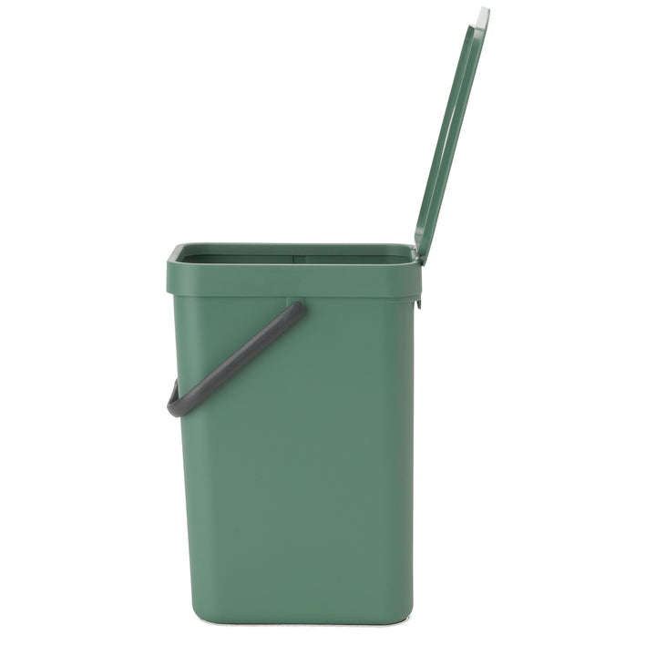 Brabantia Sort & Go Fir Green Recycling Bin - 12L Size