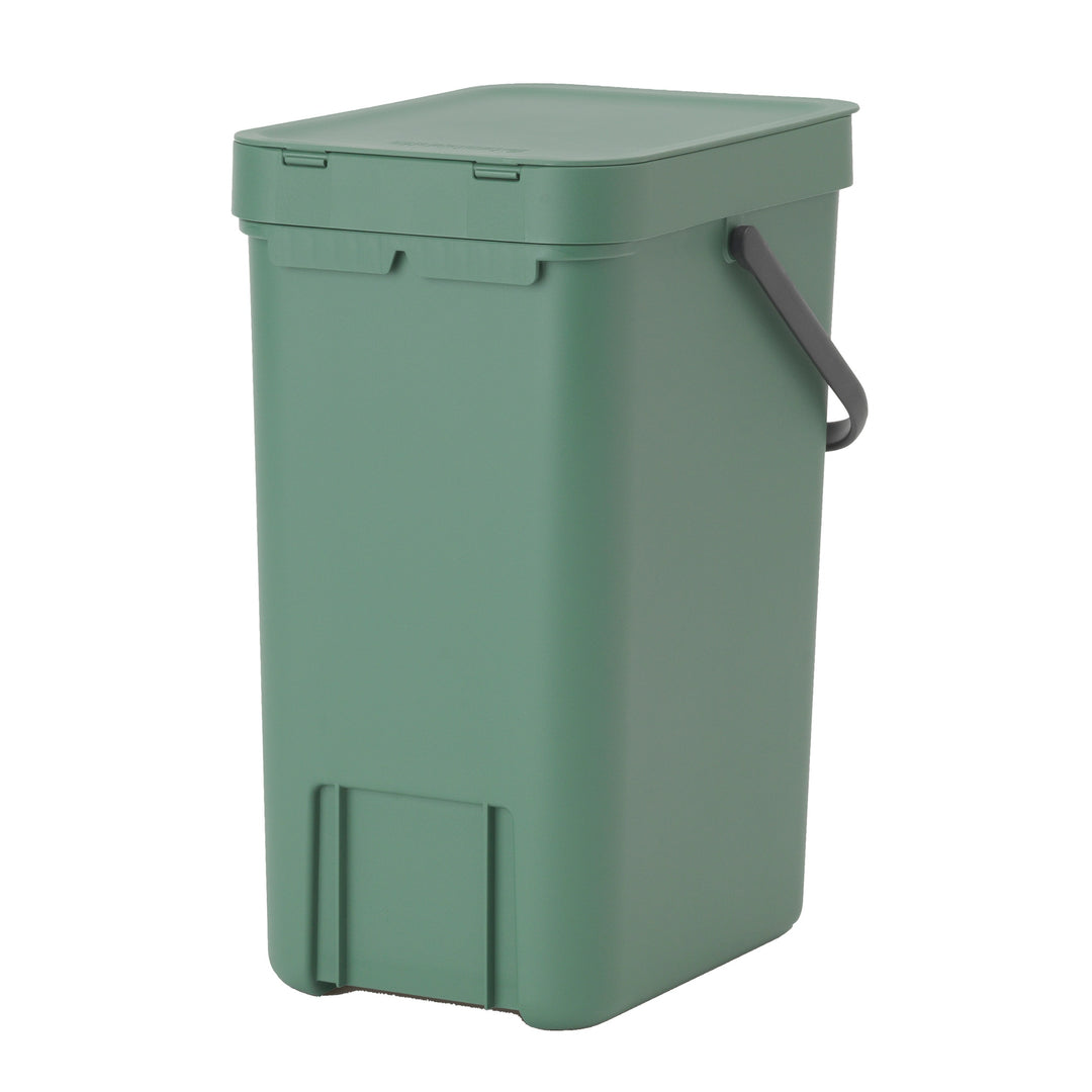 Brabantia Sort & Go Fir Green Recycling Bin - 12L Size