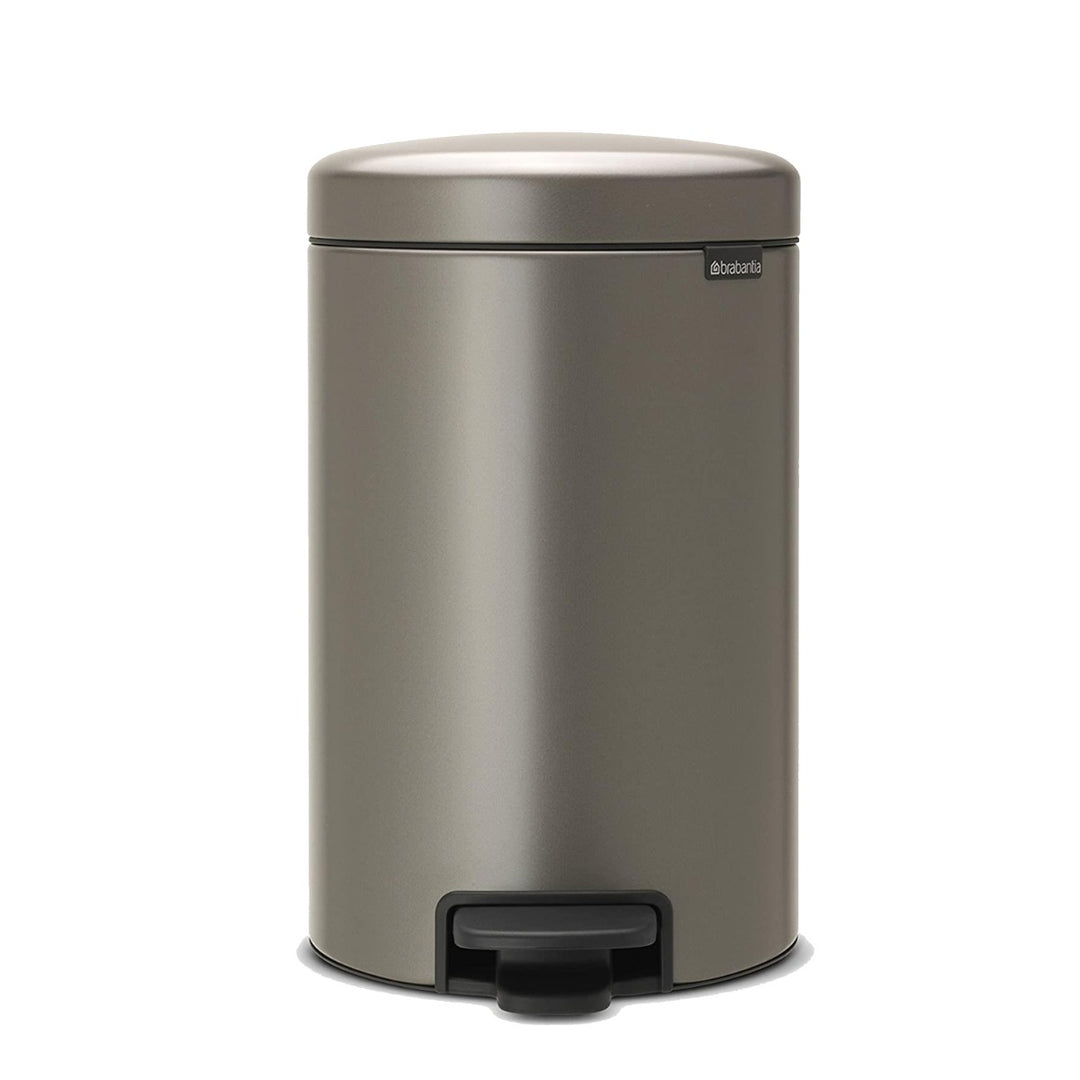 Brabantia NewIcon Platinum Pedal Bin - 12L Size
