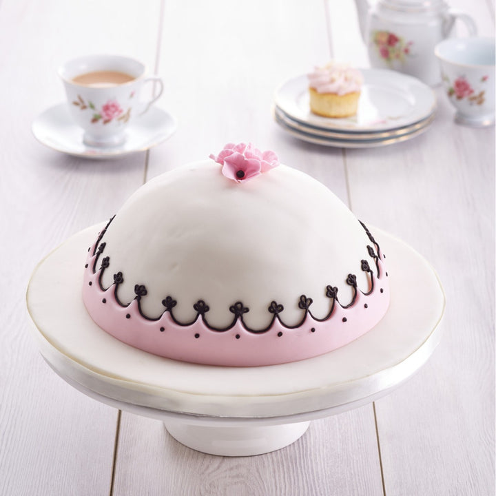 MasterClass Silver Anodised Hemisphere Cake Pan - 15cm