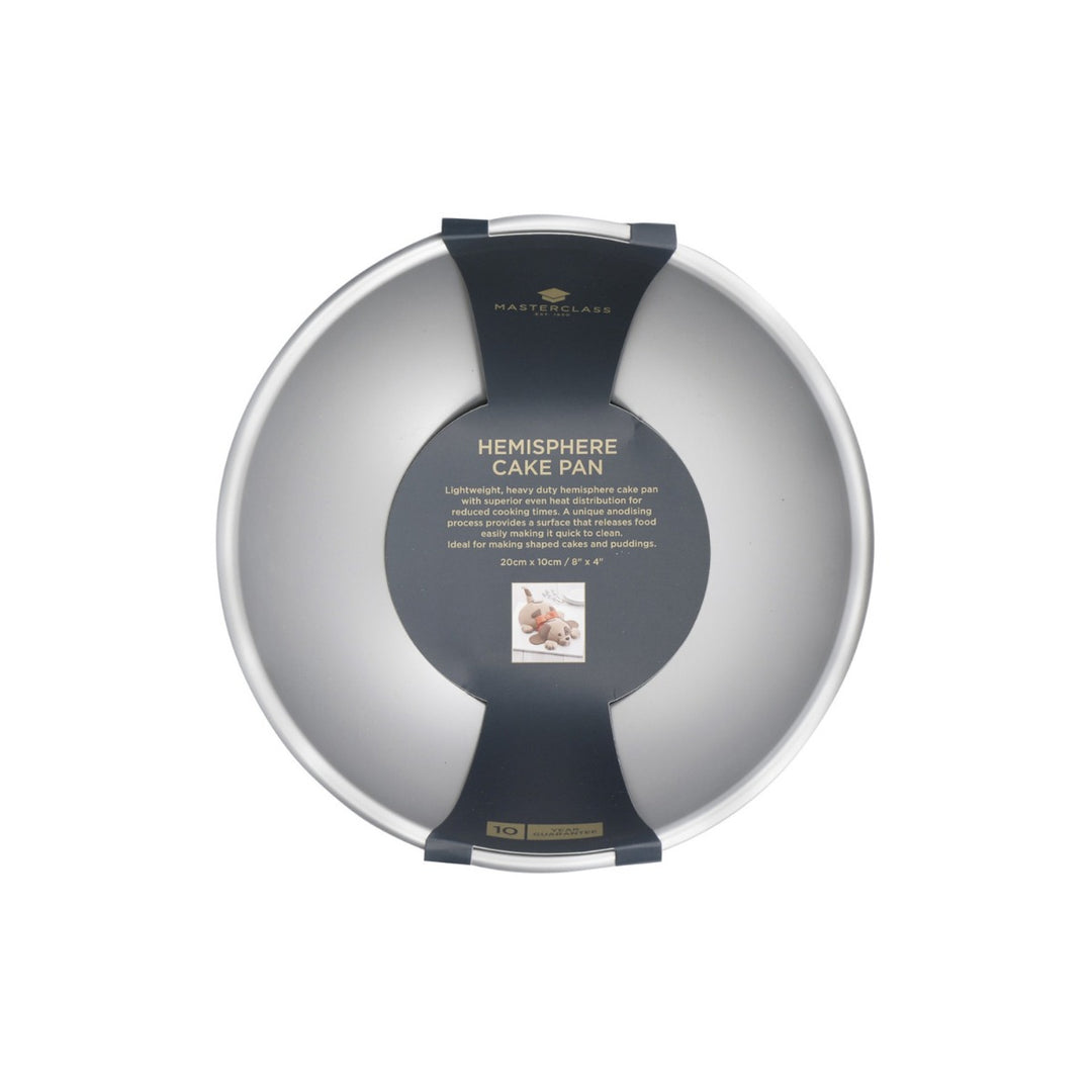 MasterClass Silver Anodised Hemisphere Cake Pan - 20cm