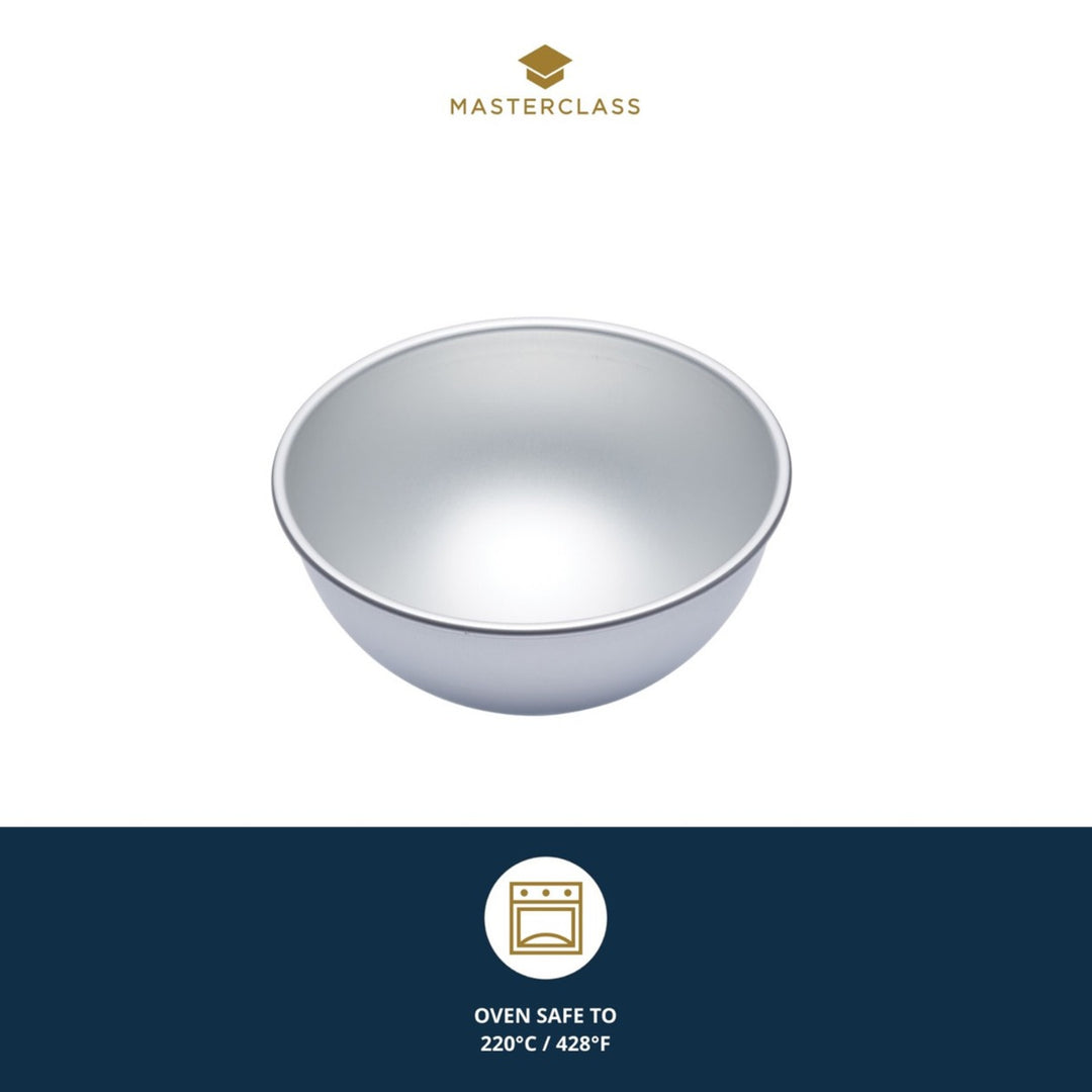 MasterClass Silver Anodised Hemisphere Cake Pan - 20cm