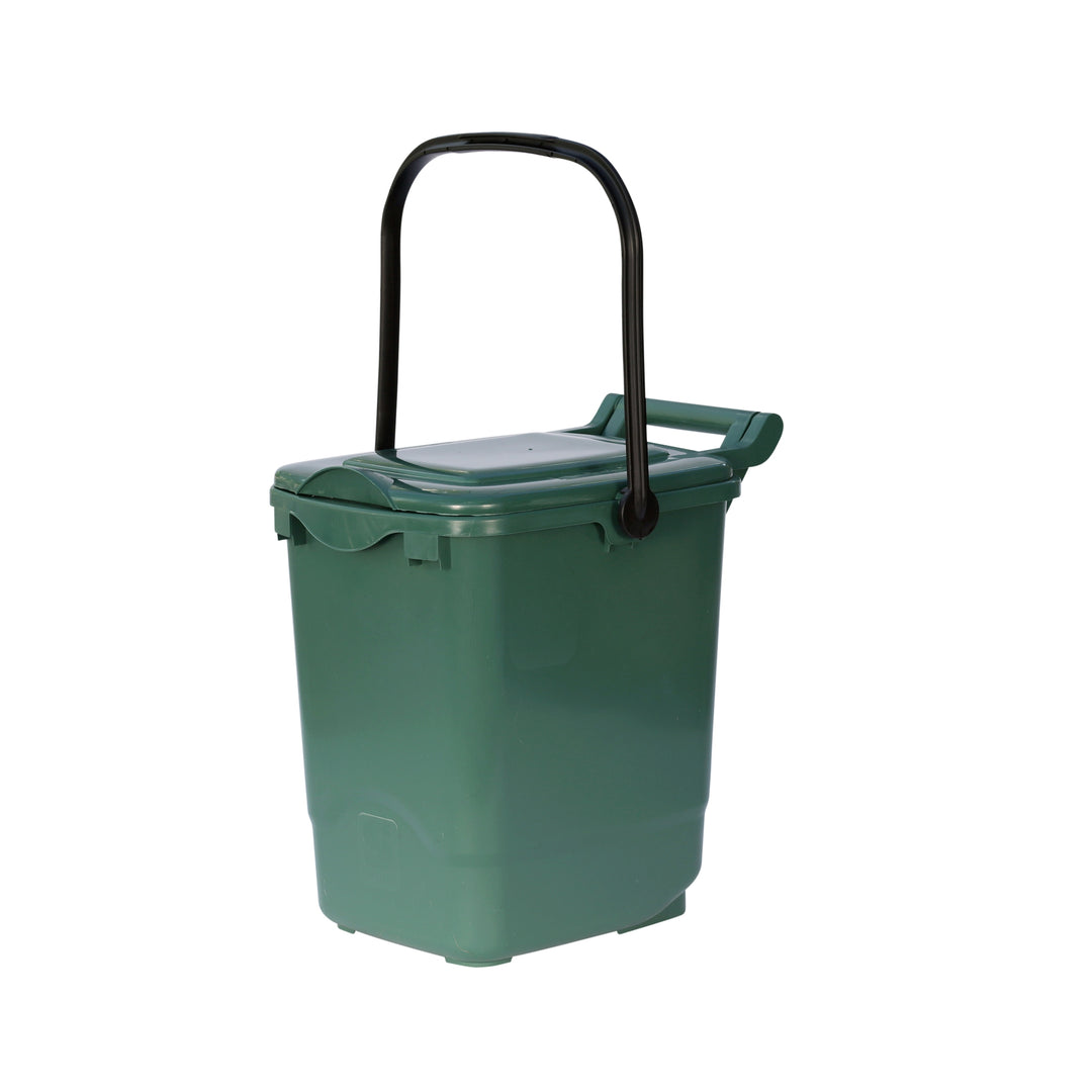 Green Large Kerbside Compost Caddy - 23L