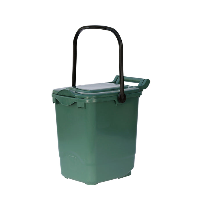 Green Large Kerbside Compost Caddy - 23L