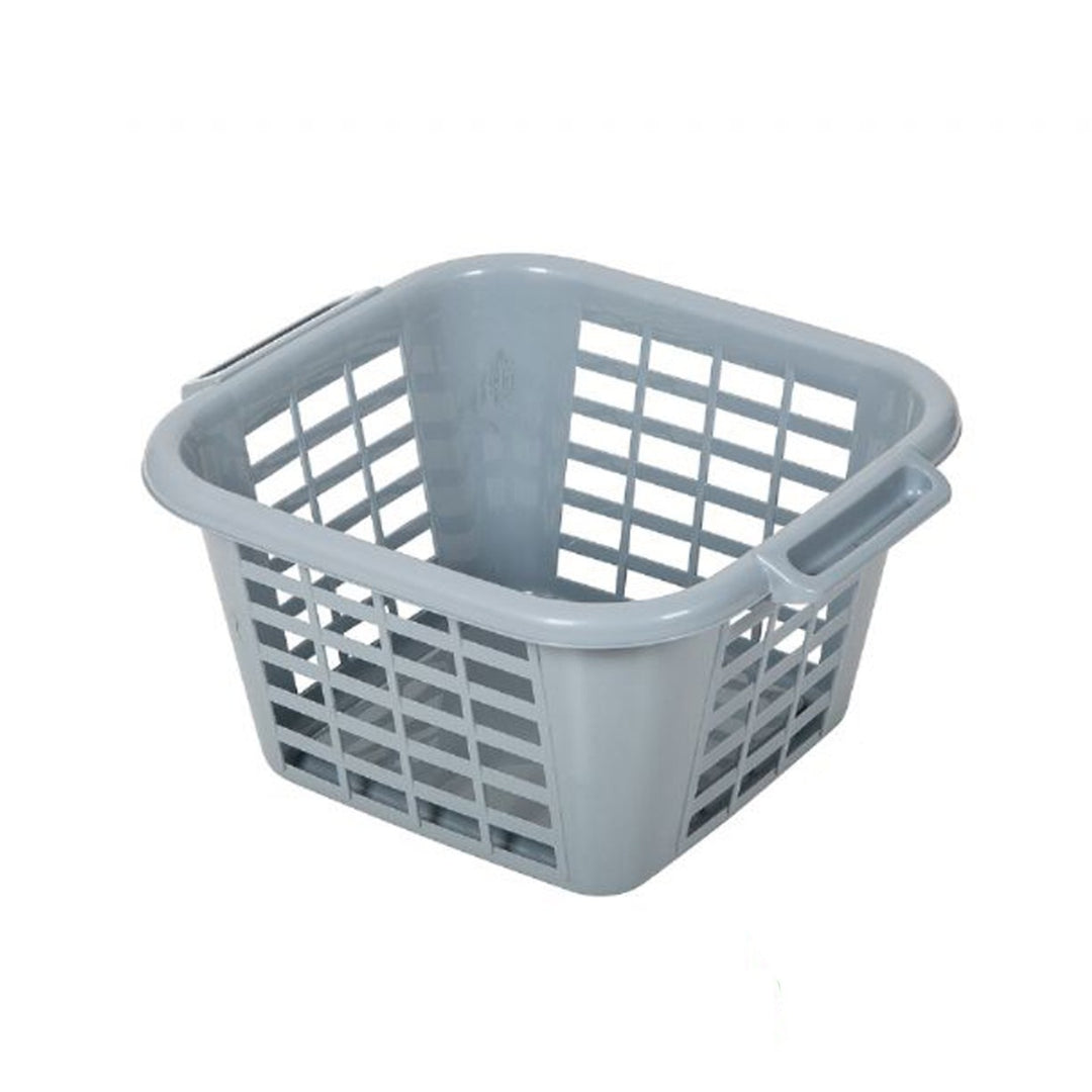 Addis 24L Square Eco Laundry Basket - Grey