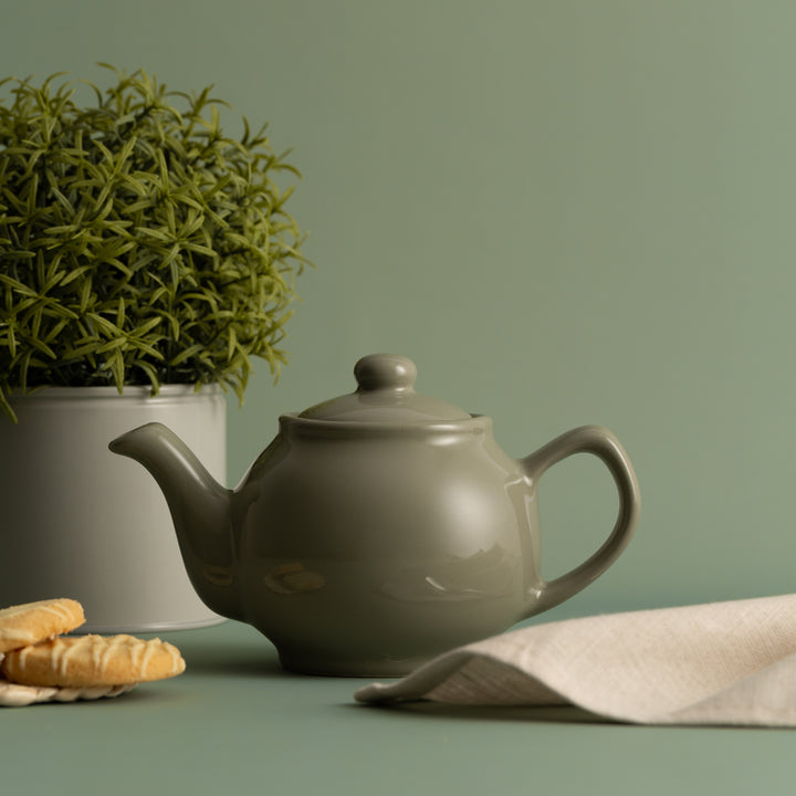 Price & Kensington Glossy Sage Green Teapot - 2 Cup