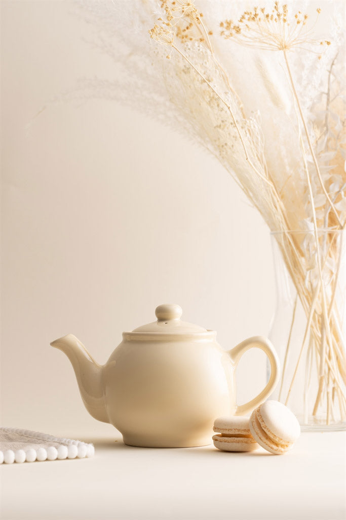 Price & Kensington Glossy Cream Teapot - 2 Cup