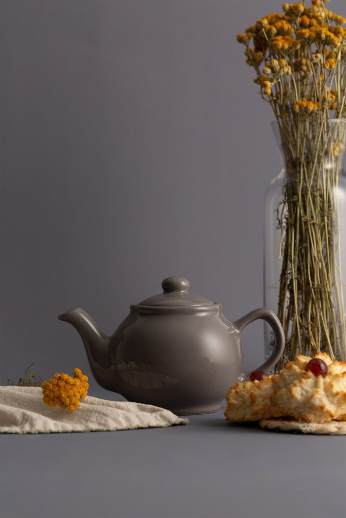 Price & Kensington Glossy Charcoal Grey Teapot - 2 Cup