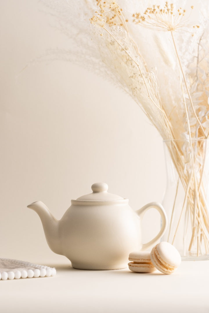 Price & Kensington Matte Cream Teapot - 2 Cup