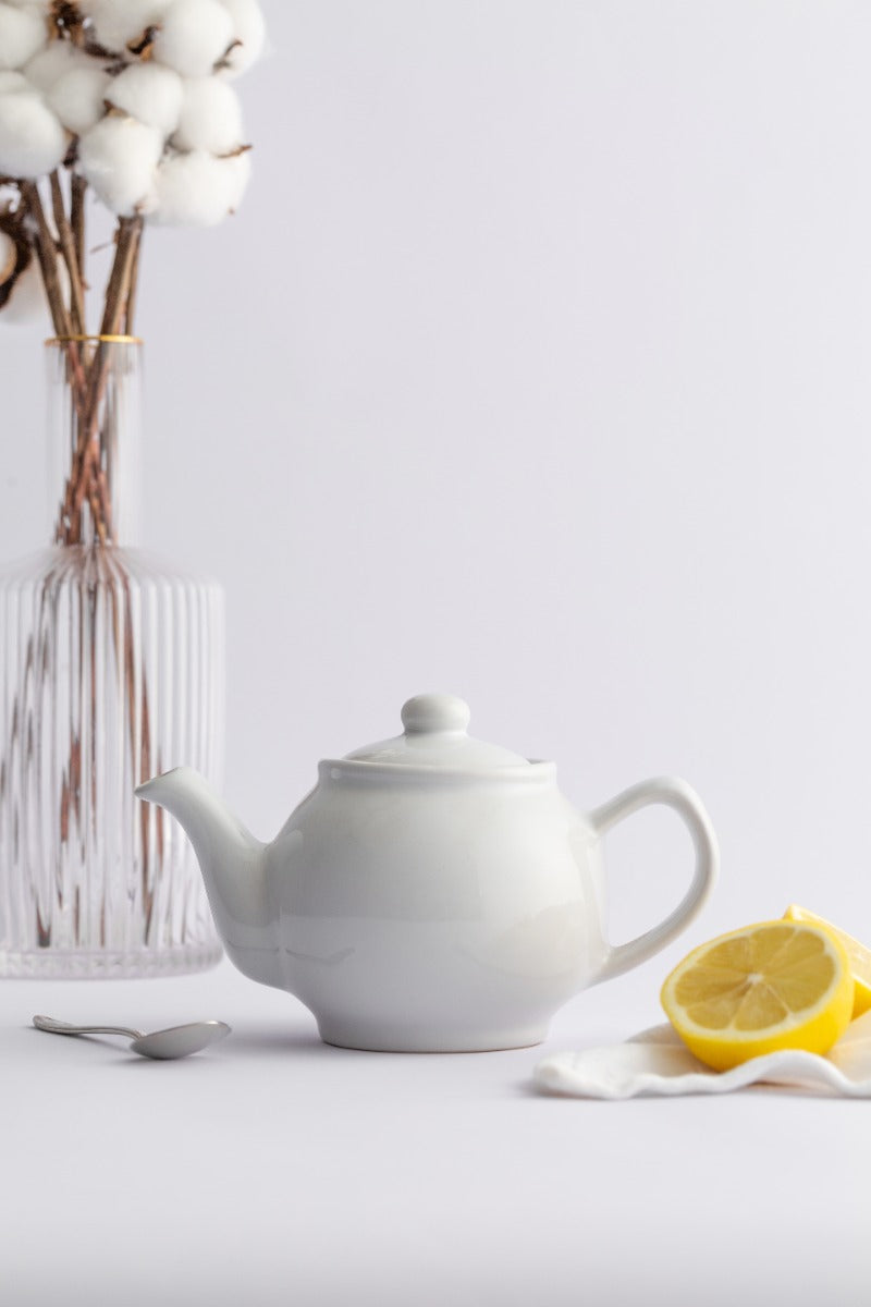 Price & Kensington Glossy White Teapot - 2 Cup