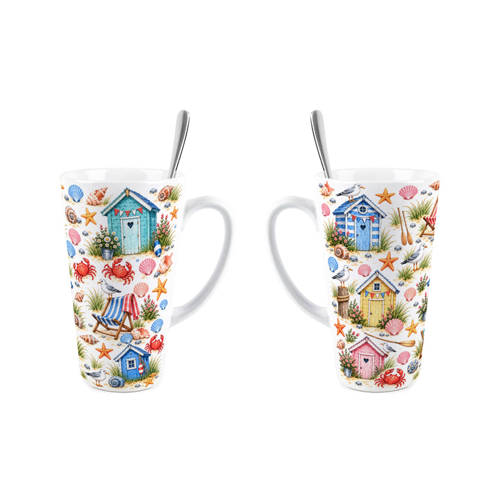 Purely Home Seaside Delights Latte Mug Gift Box Set