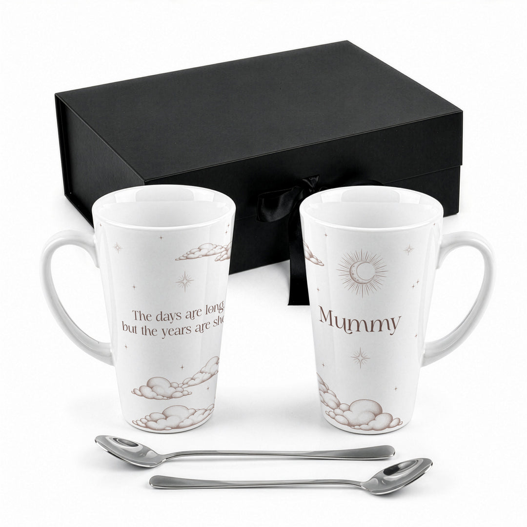 Purely Home New Parents Latte Mug Gift Box Set