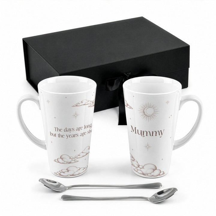 Purely Home New Parents Latte Mug Gift Box Set
