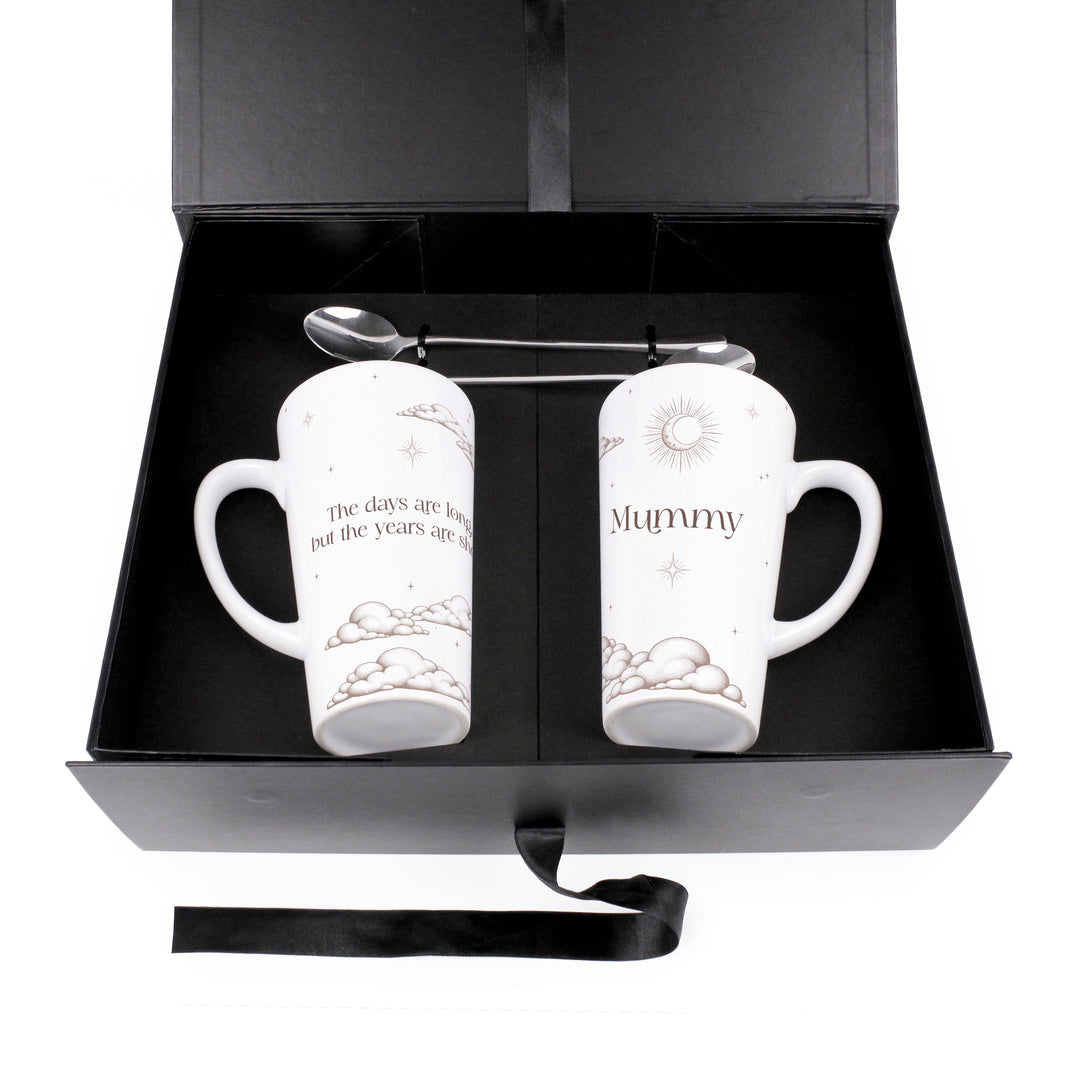 Purely Home New Parents Latte Mug Gift Box Set