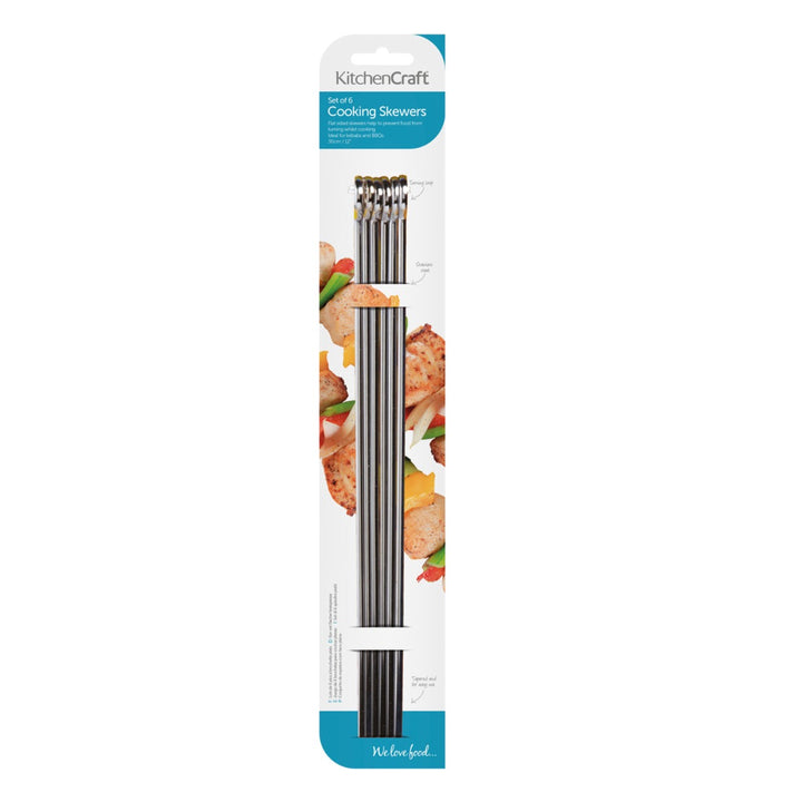 KitchenCraft Stainless Steel Cooking Skewers