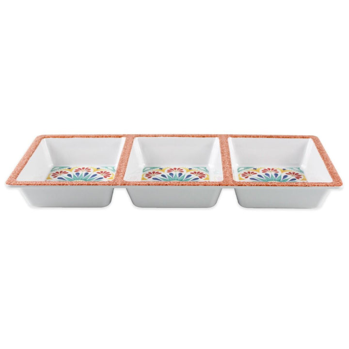 Rio Medallion Melamine Tray Serving Set