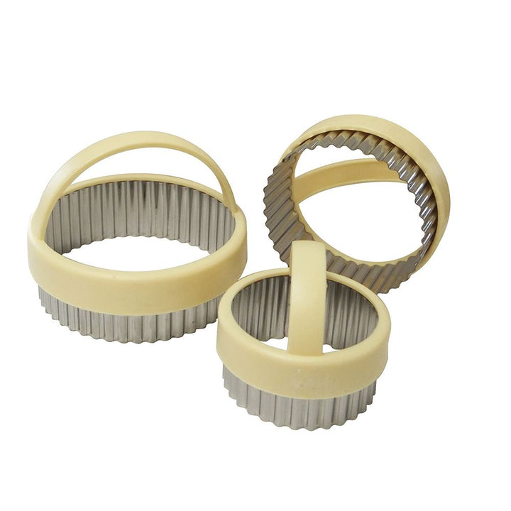 Eddingtons Fluted Round Pastry/Cookie Cutter Set