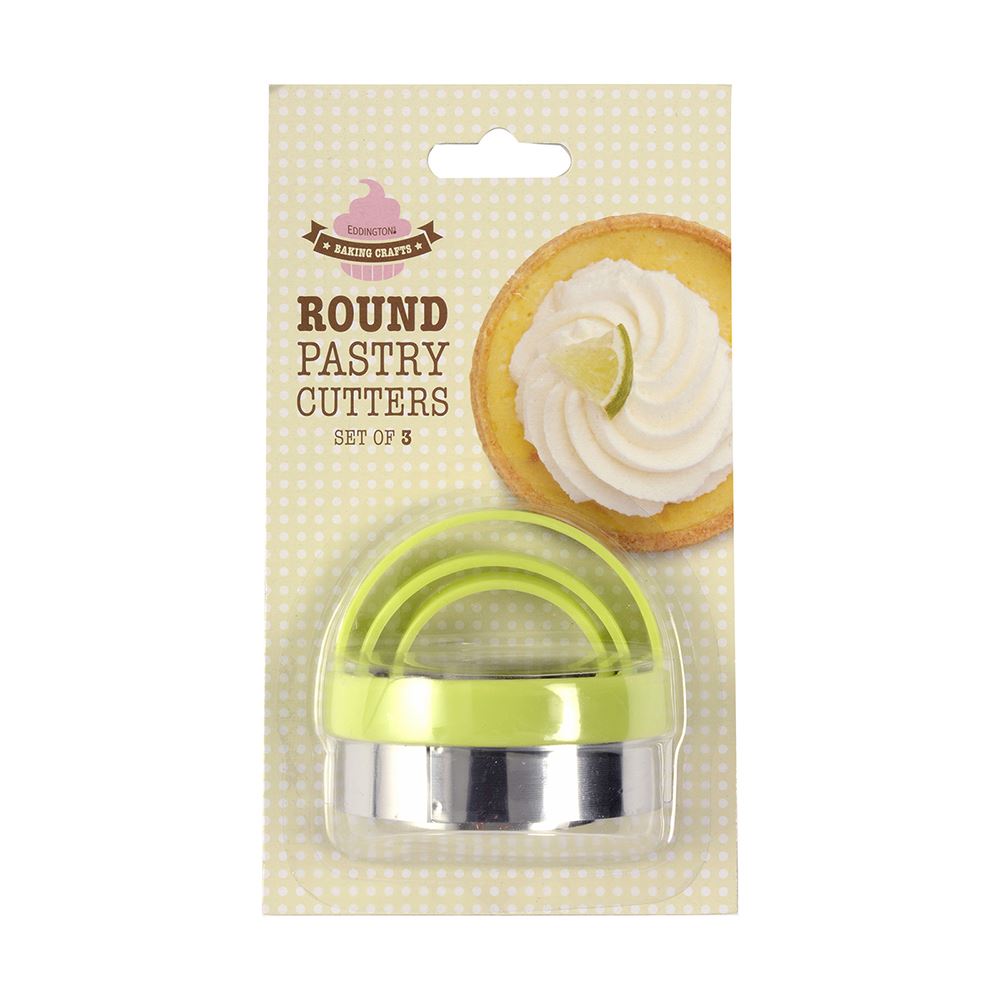 Eddingtons Round Pastry/Cookie Cutter Set