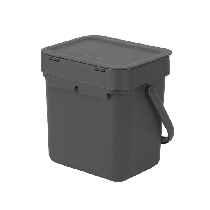 Brabantia Sort & Go Dark Grey Kitchen Caddy - 3L Size