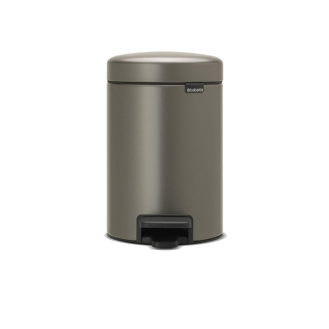 Brabantia NewIcon Platinum Pedal Bin - 3L Size