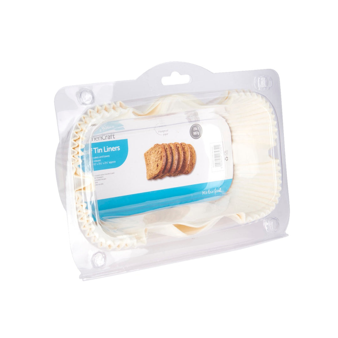 KitchenCraft 2lb Paper Loaf Tin Liners