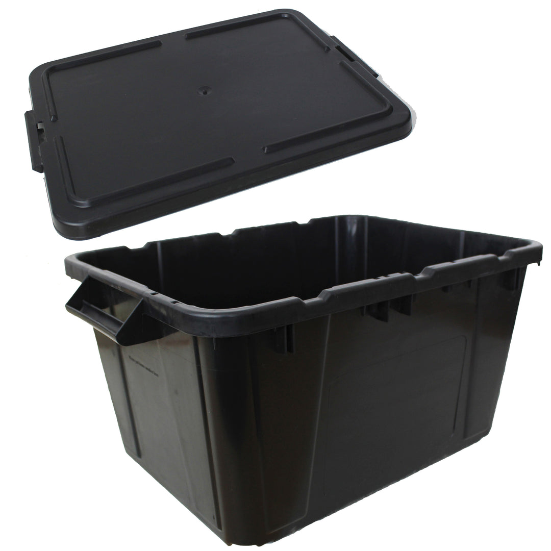 Ergo Black Recycling Box - 44L
