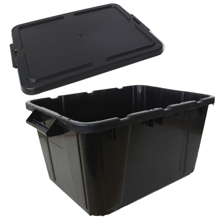 Ergo Black Recycling Box - 44L