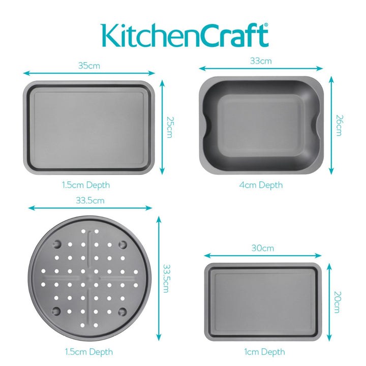  containing two baking trays