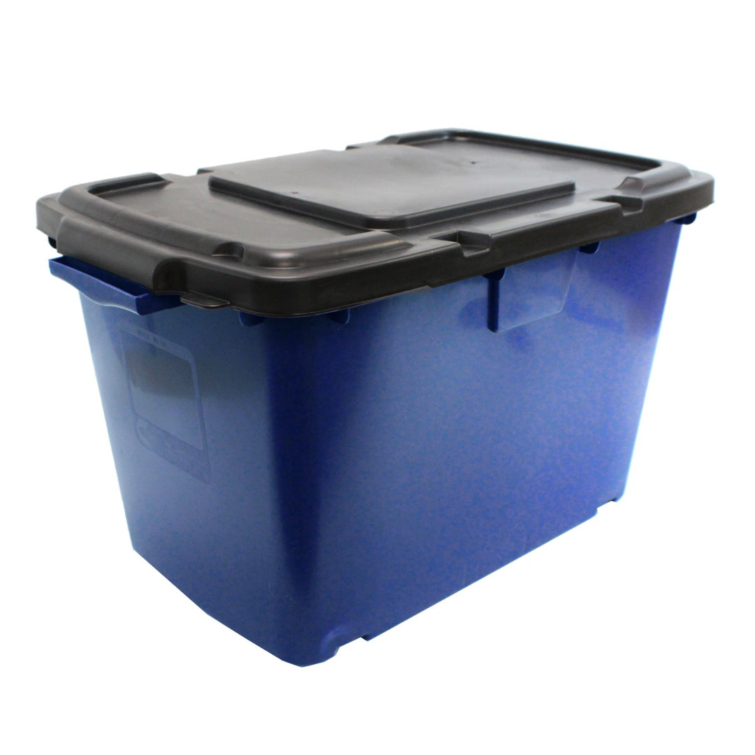 Coral Blue Recycling Box - 55L