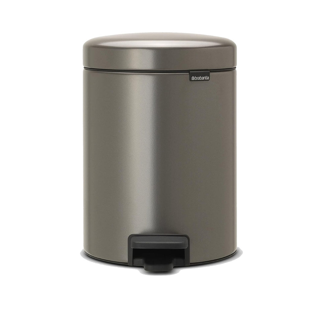Brabantia NewIcon Platinum Pedal Bin - 5L Size