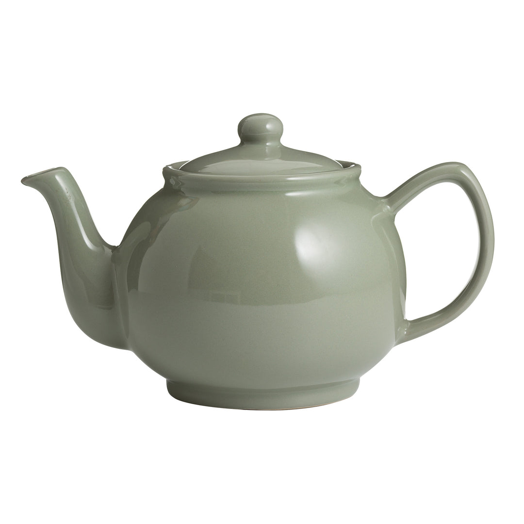Price & Kensington Glossy Sage Green Teapot - 6 Cup