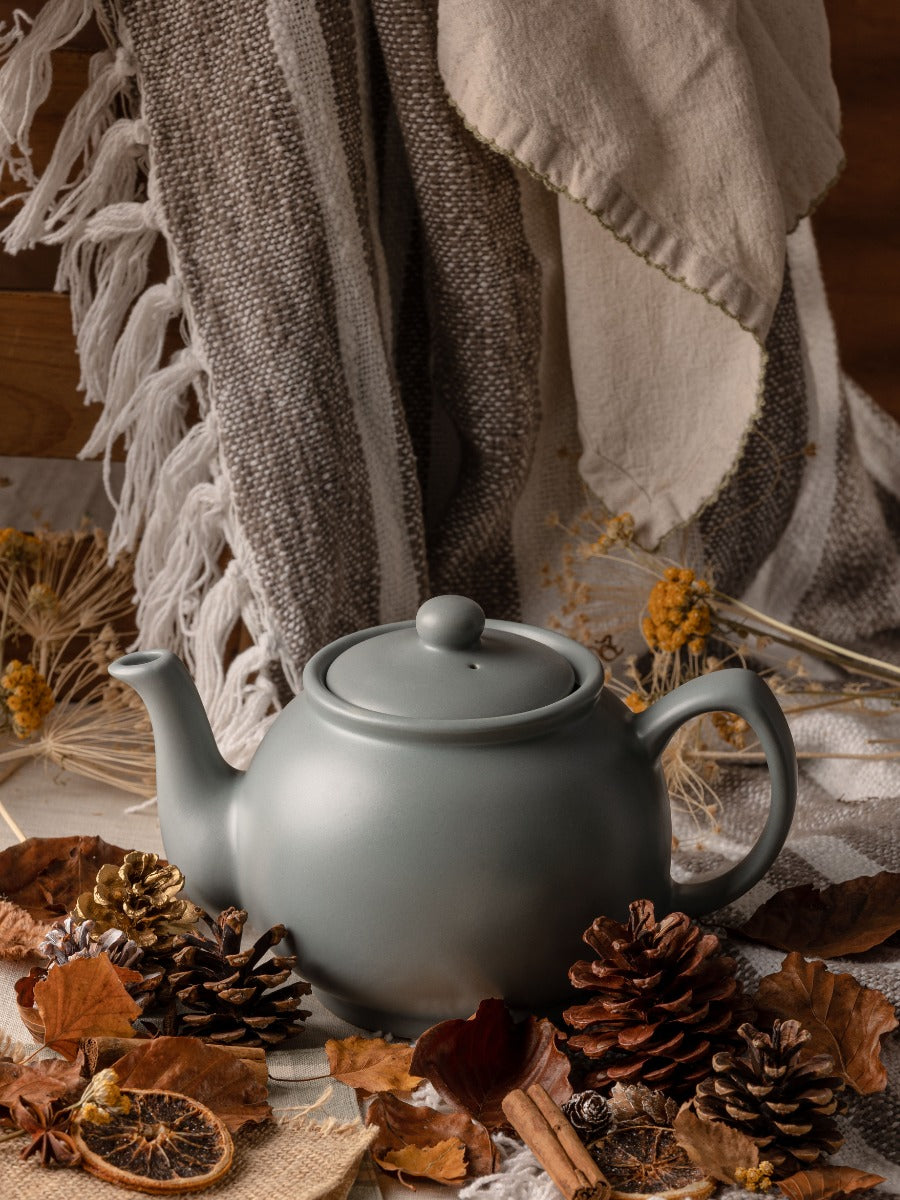 Price & Kensington Matte Grey Teapot - 6 Cup