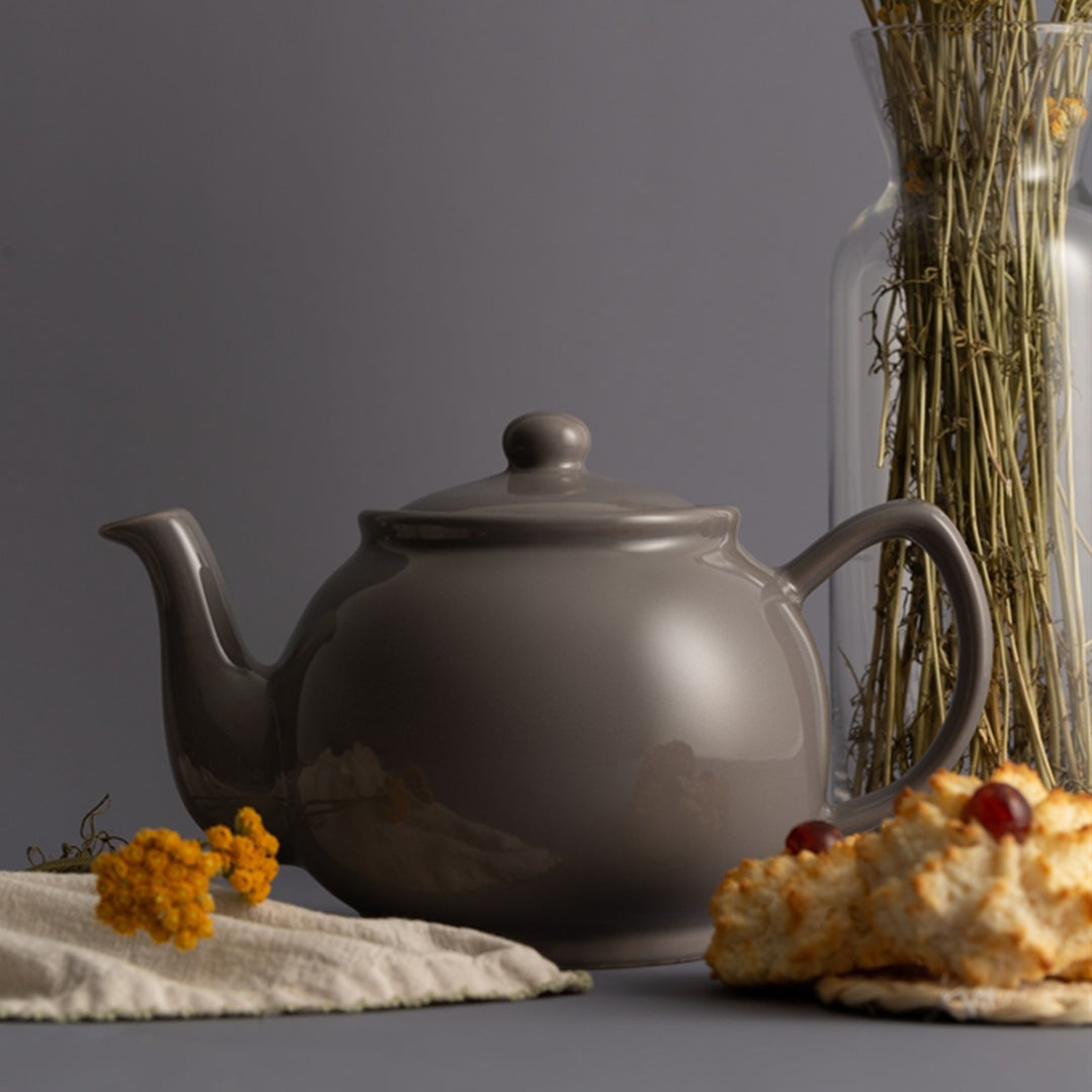 Price & Kensington Glossy Charcoal Grey Teapot - 6 Cup